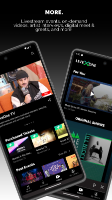 Capture d'écran de l'application LiveOne - #5