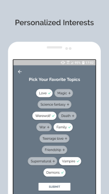 Capture d'écran de l'application Inkitt - #5