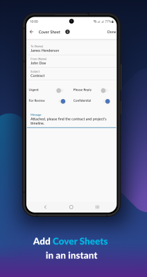 Capture d'écran de l'application FAX.PLUS - #6