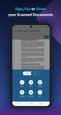 Capture d'écran de l'application Scan.Plus - #8