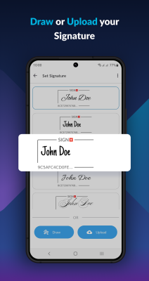 Capture d'écran de l'application Sign.Plus - #3