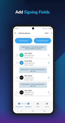 Capture d'écran de l'application Sign.Plus - #5