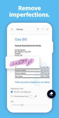 Capture d'écran de l'application Adobe Scan - #3