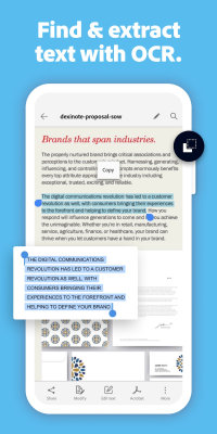 Capture d'écran de l'application Adobe Scan - #5