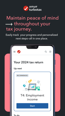 Capture d'écran de l'application TurboTax Canada - #5