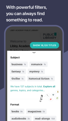 Capture d'écran de l'application Libby, the Library App - #5