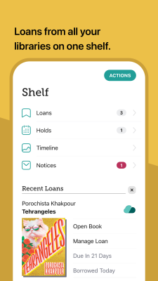 Capture d'écran de l'application Libby, the Library App - #6