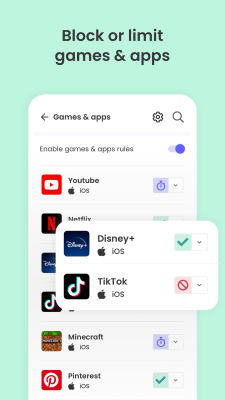 Capture d'écran de l'application Qustodio Parental Control App - #3