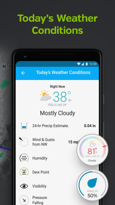 Capture d'écran de l'application Weather Underground - #3