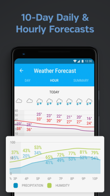 Capture d'écran de l'application Weather Underground - #6