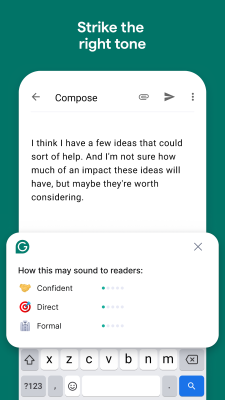 Capture d'écran de l'application Grammarly - #3