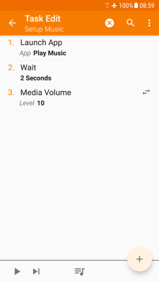 Capture d'écran de l'application Tasker - #4