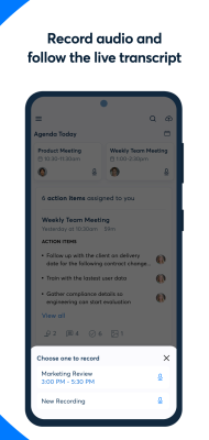 Capture d'écran de l'application OtterAI - #3