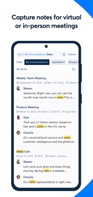 Capture d'écran de l'application OtterAI - #4