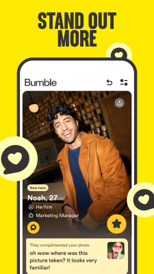Capture d'écran de l'application Bumble - #4