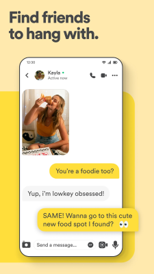 Capture d'écran de l'application Bumble For Friends - #4
