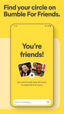 Capture d'écran de l'application Bumble For Friends - #6