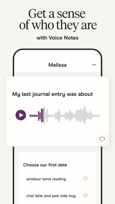 Capture d'écran de l'application Hinge - #4