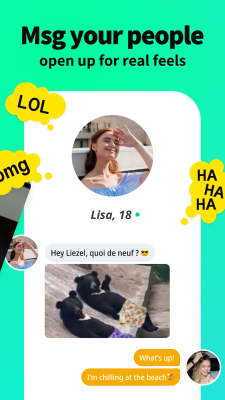 Capture d'écran de l'application BeFriend - #3