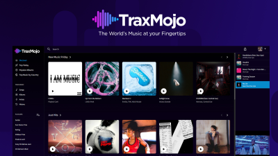 Capture d'écran de l'application TraxMojo Music Streaming - #5