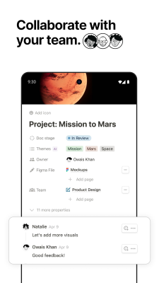 Capture d'écran de l'application Notion - #4