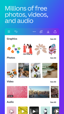 Capture d'écran de l'application Canva - #6