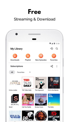 Capture d'écran de l'application Castbox - #6
