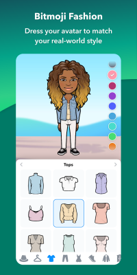 Capture d'écran de l'application Bitmoji - #3