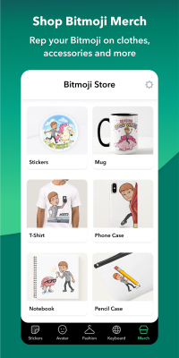 Capture d'écran de l'application Bitmoji - #6