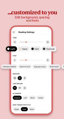 Capture d'écran de l'application Kobo - #4