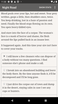 Capture d'écran de l'application Vampire — Night Road - #5