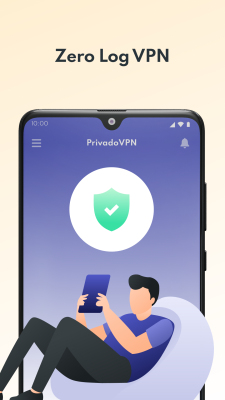 Capture d'écran de l'application PrivadoVPN - #4