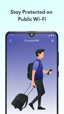 Capture d'écran de l'application PrivadoVPN - #6