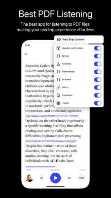 Capture d'écran de l'application Speechify - #5