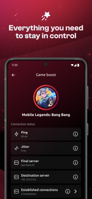Capture d'écran de l'application ExitLag - #6