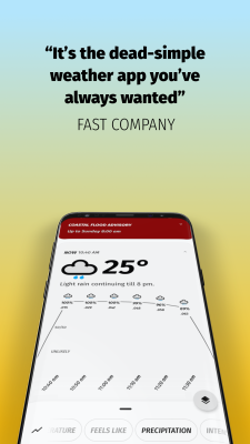 Capture d'écran de l'application Appy Weather - #3