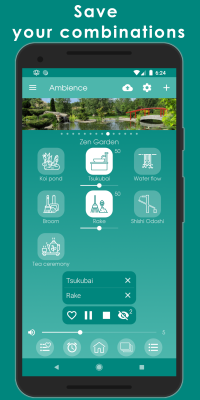 Capture d'écran de l'application Ambience: sleep sounds - #4