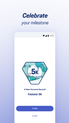 Capture d'écran de l'application ASICS Runkeeper - Run Tracker - #4