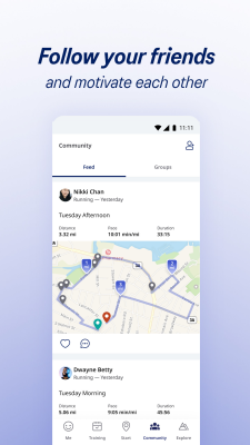 Capture d'écran de l'application ASICS Runkeeper - Run Tracker - #7