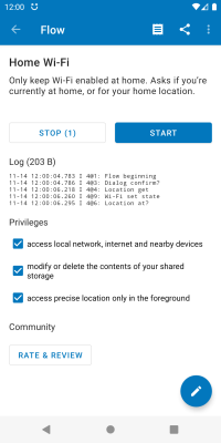 Capture d'écran de l'application Automate - #6