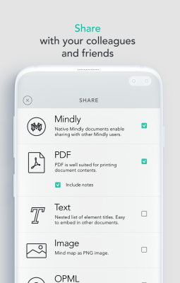 Capture d'écran de l'application Mindly - #3