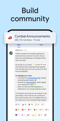 Capture d'écran de l'application Google Chat - #4