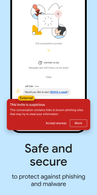 Capture d'écran de l'application Google Chat - #6