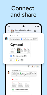 Capture d'écran de l'application Google Chat - #7