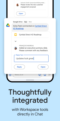 Capture d'écran de l'application Google Chat - #8