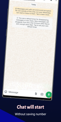 Capture d'écran de l'application DirectChat - #2