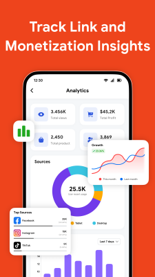 Capture d'écran de l'application Linkbio - #4