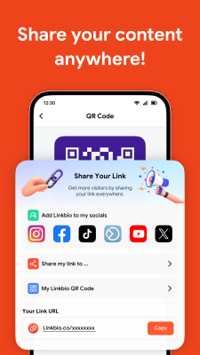 Capture d'écran de l'application Linkbio - #5