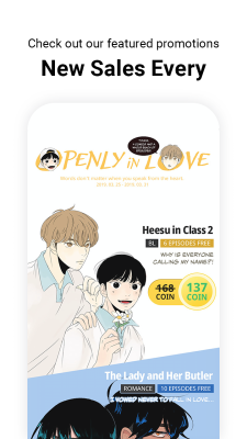 Capture d'écran de l'application Lezhin Comics - #3