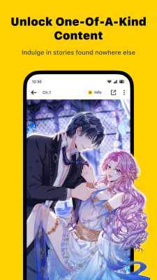 Capture d'écran de l'application WebComics - #7